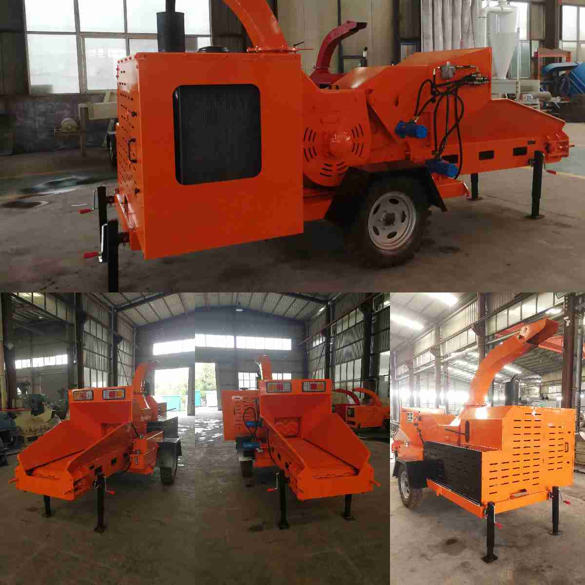 Custom wood crusher for clients
